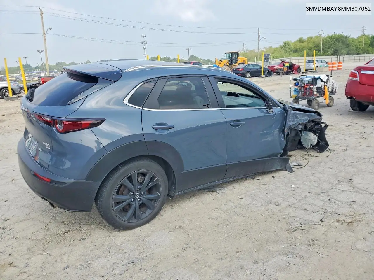 2021 Mazda Cx-30 VIN: 3MVDMBAY8MM307052 Lot: 61570036