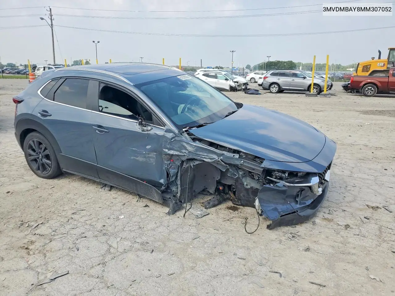2021 Mazda Cx-30 VIN: 3MVDMBAY8MM307052 Lot: 61570036