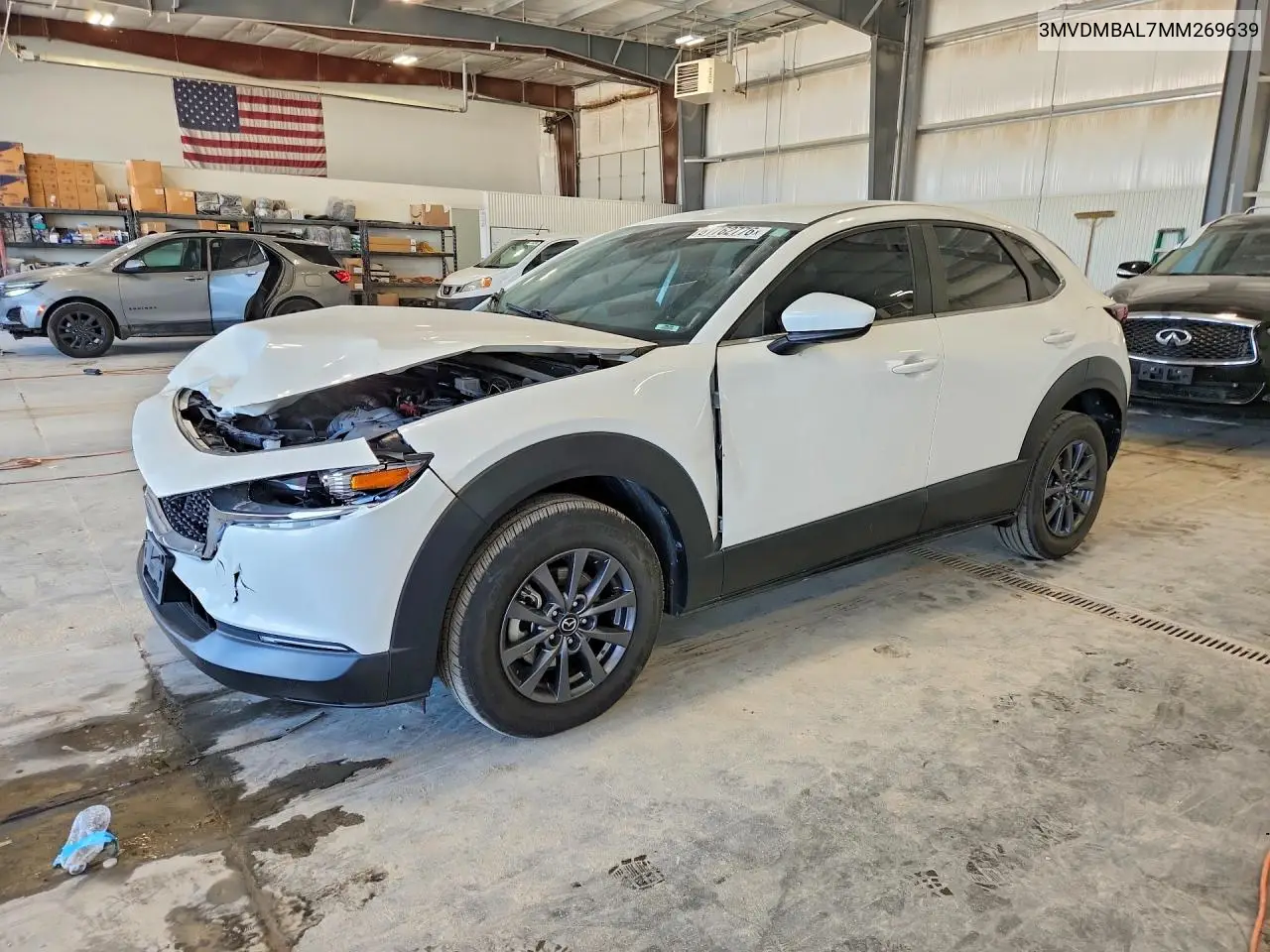 2021 Mazda Cx-30 VIN: 3MVDMBAL7MM269639 Lot: 61762776