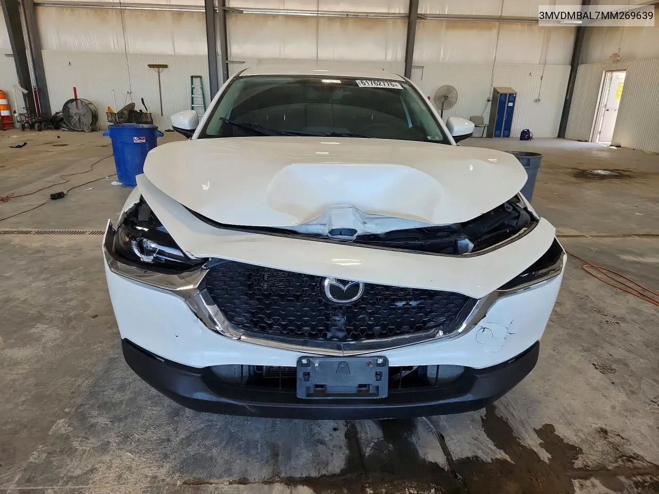 2021 Mazda Cx-30 VIN: 3MVDMBAL7MM269639 Lot: 61762776
