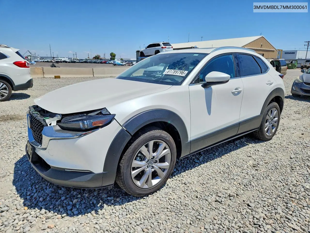2021 Mazda Cx-30 Premium VIN: 3MVDMBDL7MM300061 Lot: 61789796
