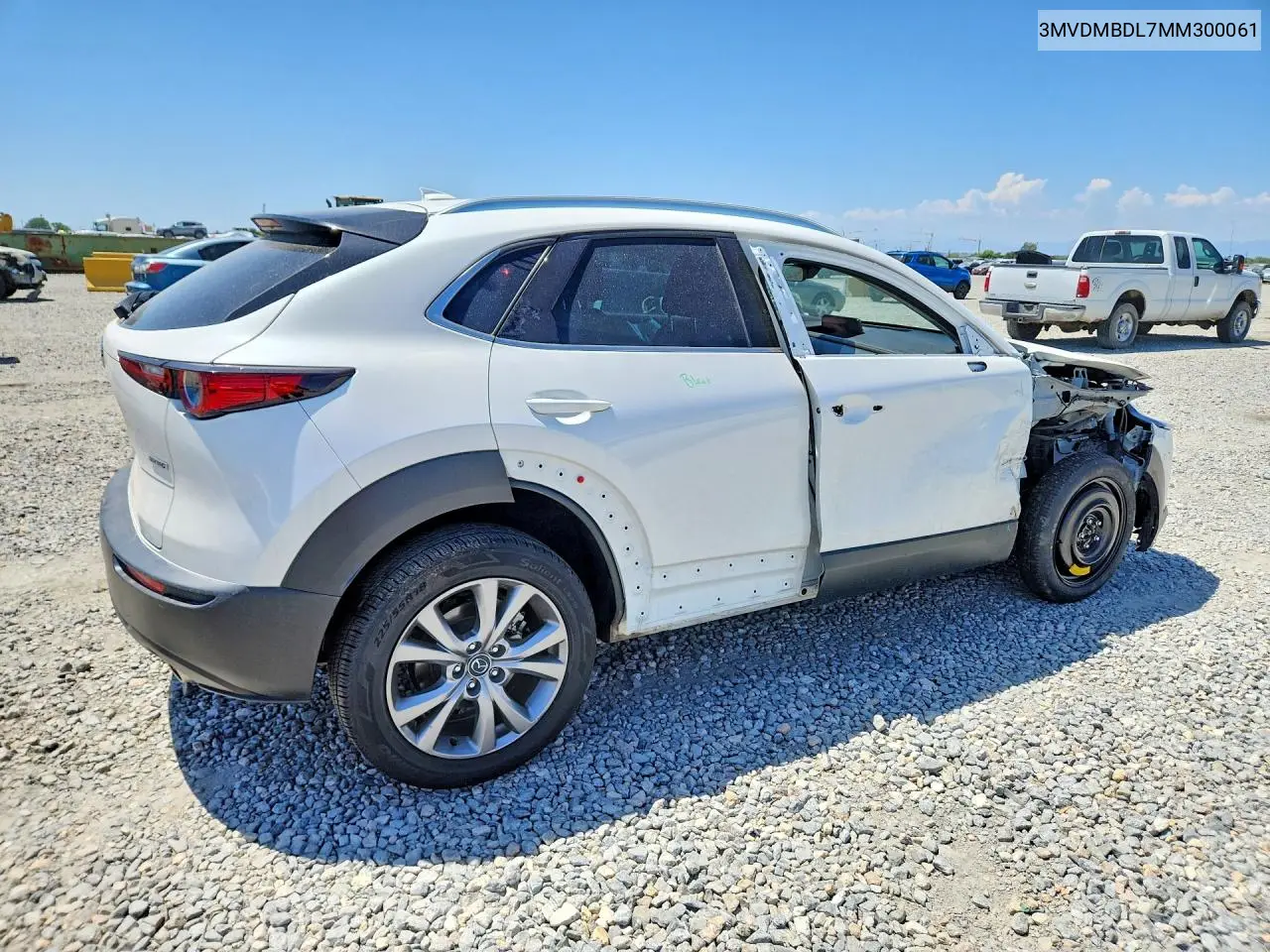 2021 Mazda Cx-30 Premium VIN: 3MVDMBDL7MM300061 Lot: 61789796