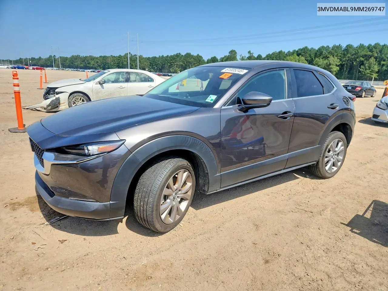 2021 Mazda Cx-30 Select VIN: 3MVDMABL9MM269747 Lot: 61905246