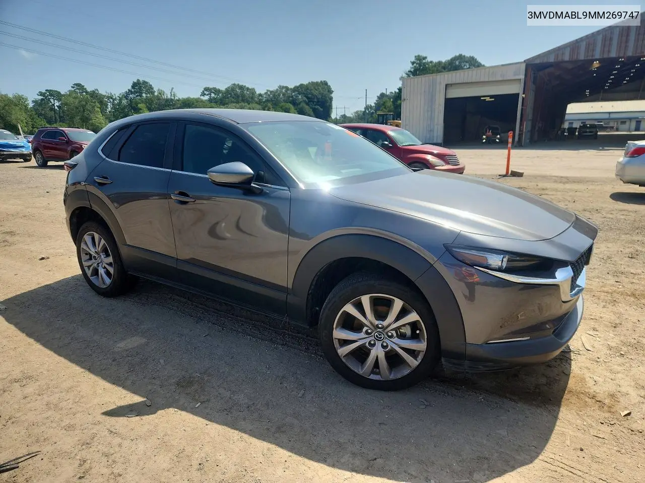 2021 Mazda Cx-30 Select VIN: 3MVDMABL9MM269747 Lot: 61905246