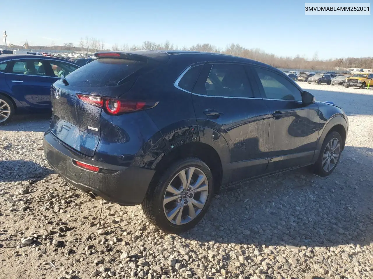 3MVDMABL4MM252001 2021 Mazda Cx-30 Select
