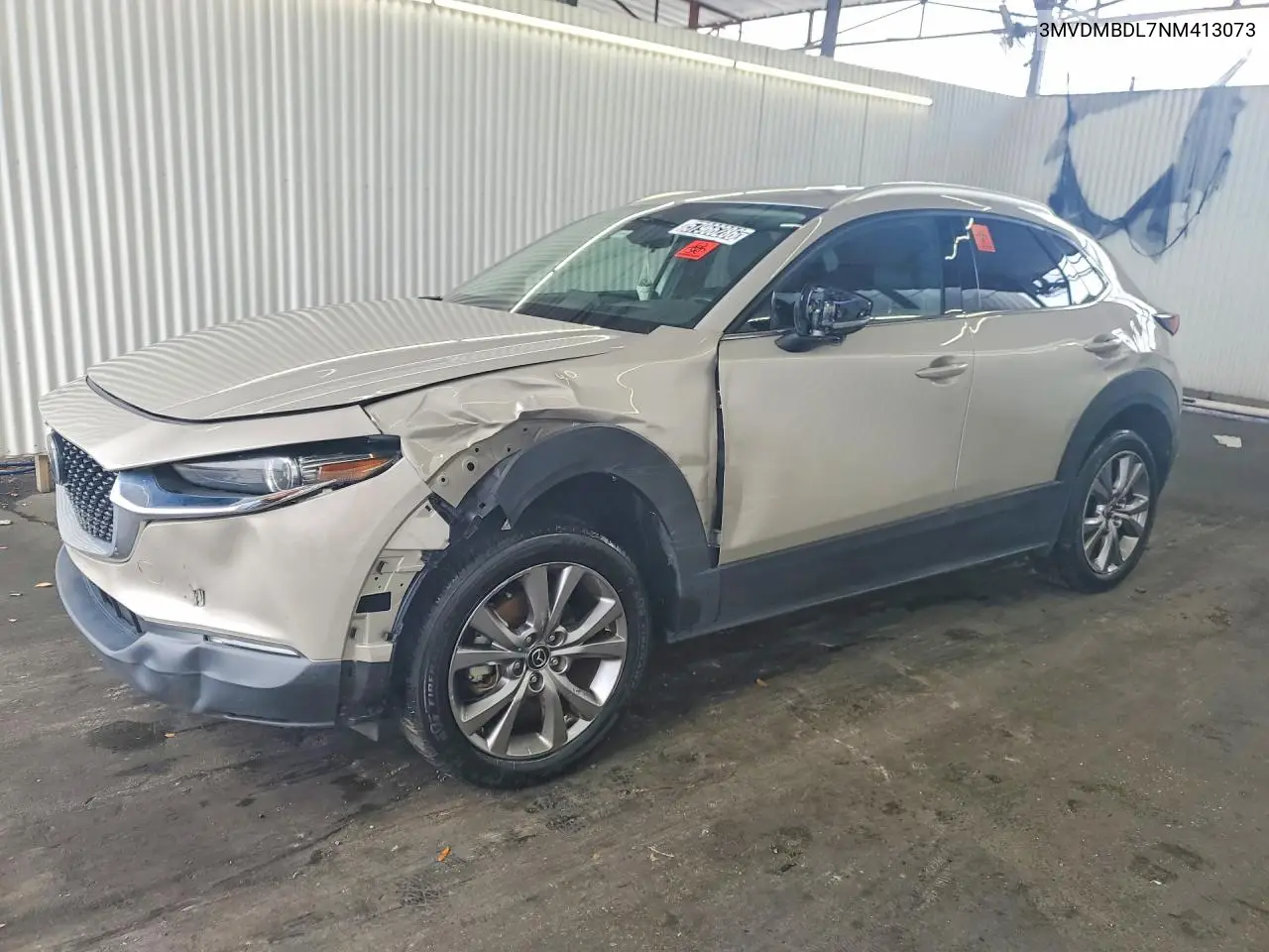 2022 Mazda Cx-30 Premium VIN: 3MVDMBDL7NM413073 Lot: 57966286