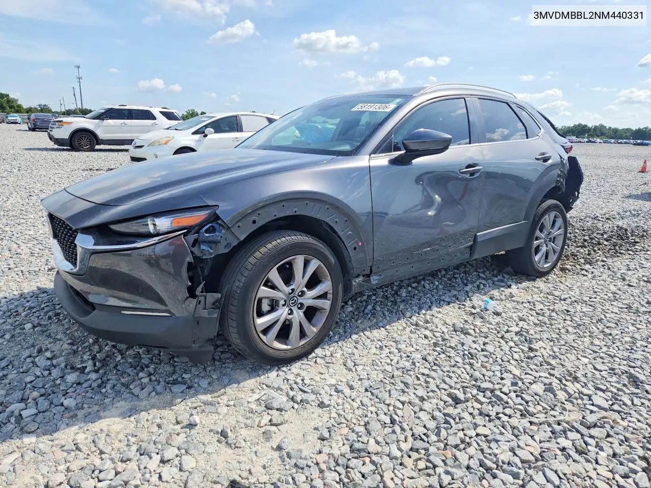 2022 Mazda Cx-30 Select VIN: 3MVDMBBL2NM440331 Lot: 58191306