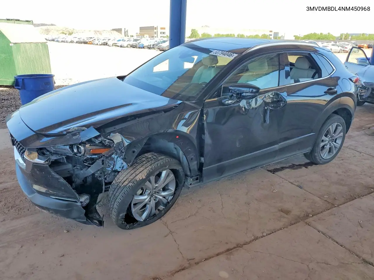 2022 Mazda Cx-30 Premium VIN: 3MVDMBDL4NM450968 Lot: 58794046