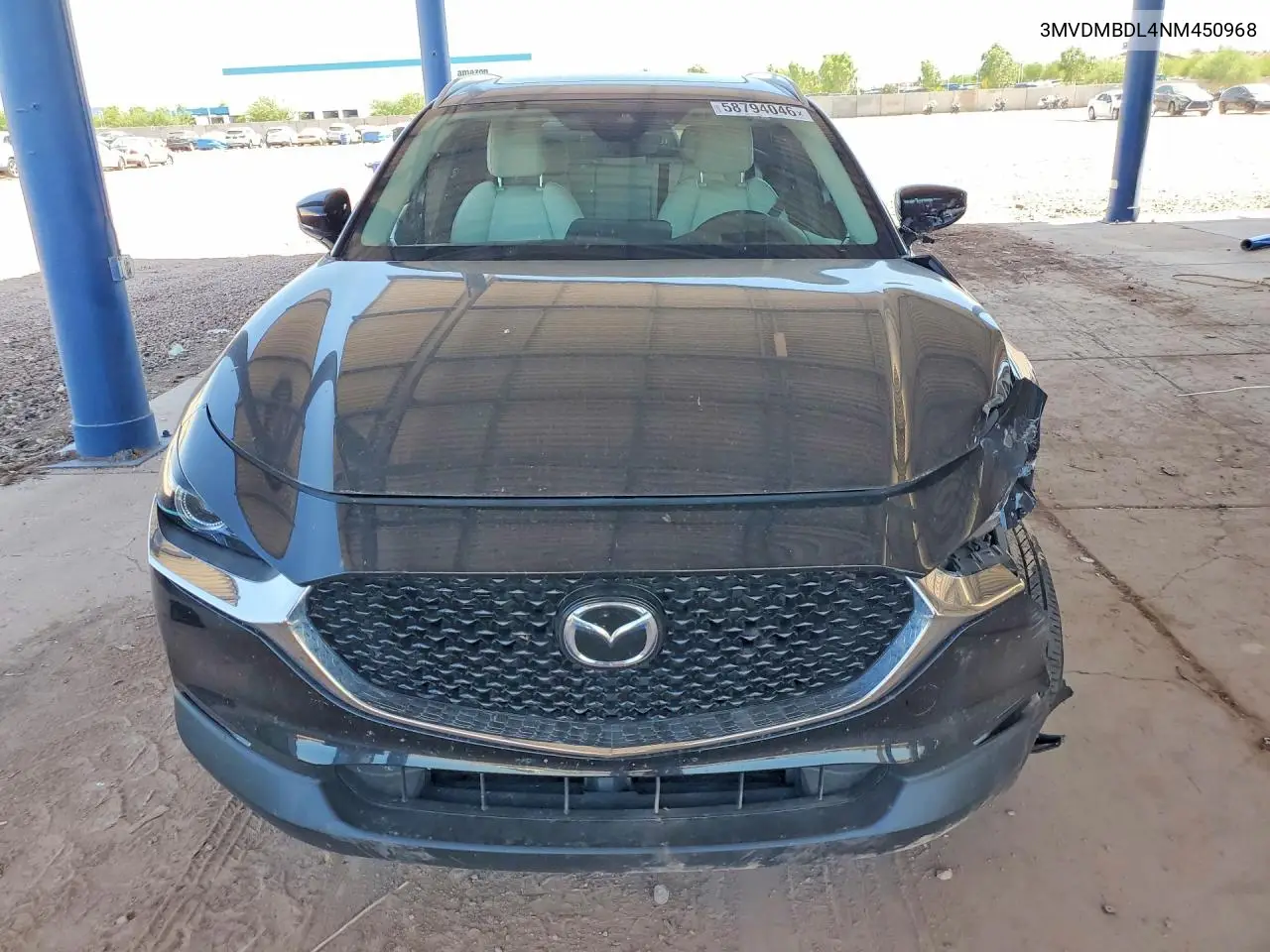 2022 Mazda Cx-30 Premium VIN: 3MVDMBDL4NM450968 Lot: 58794046