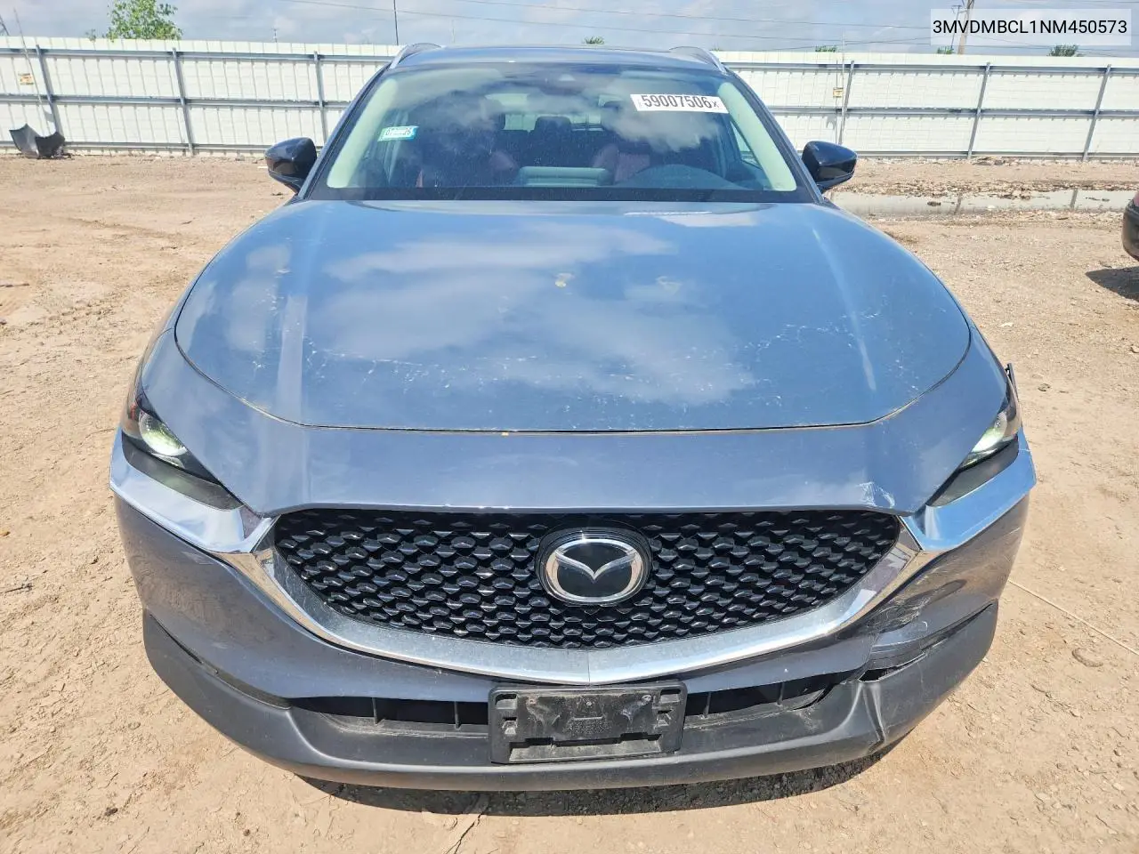 2022 Mazda Cx-30 Preferred VIN: 3MVDMBCL1NM450573 Lot: 59007506