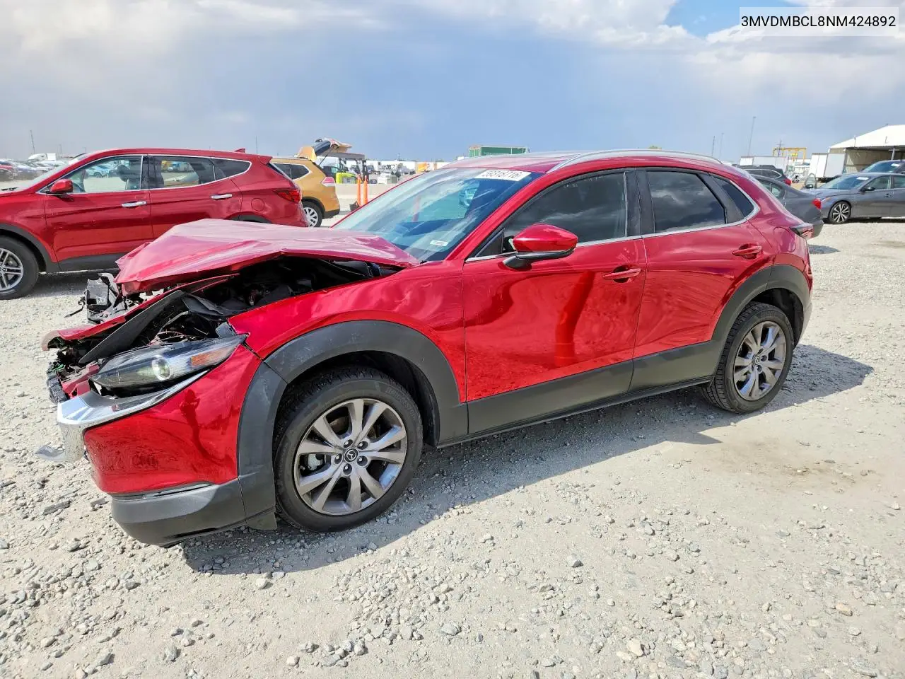 2022 Mazda Cx-30 Preferred VIN: 3MVDMBCL8NM424892 Lot: 59318716