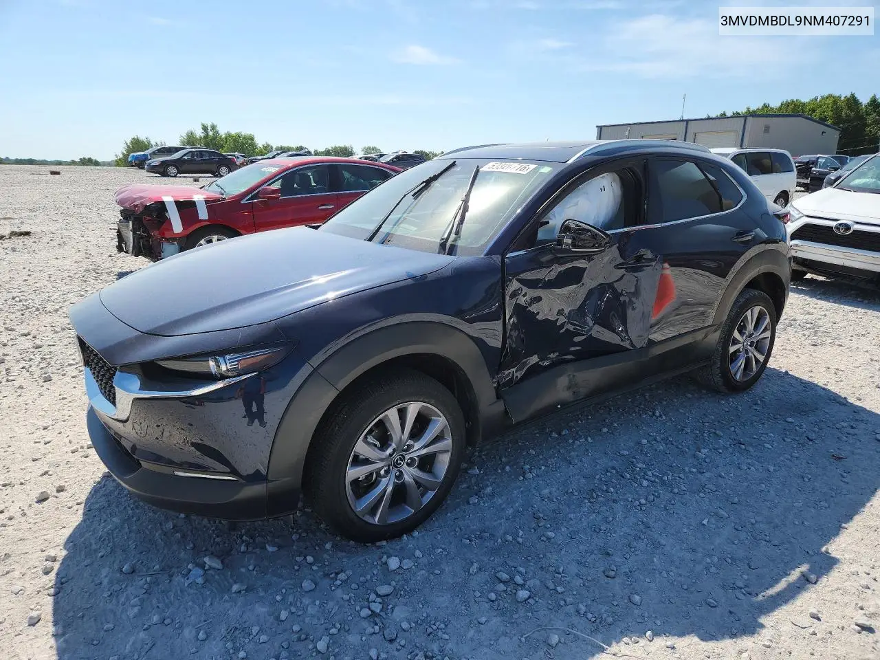 2022 Mazda Cx-30 Premium VIN: 3MVDMBDL9NM407291 Lot: 59320716