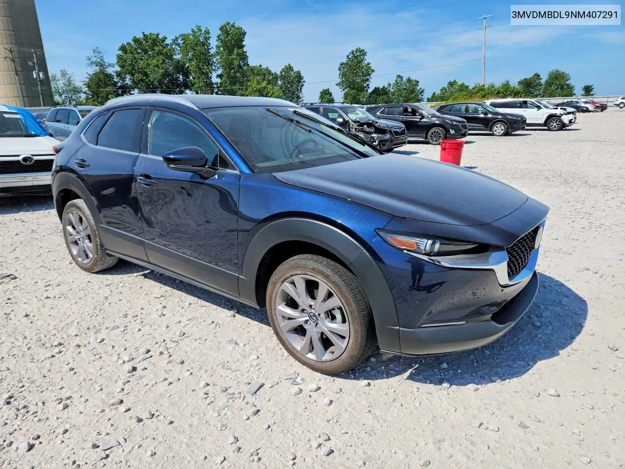2022 Mazda Cx-30 Premium VIN: 3MVDMBDL9NM407291 Lot: 59320716