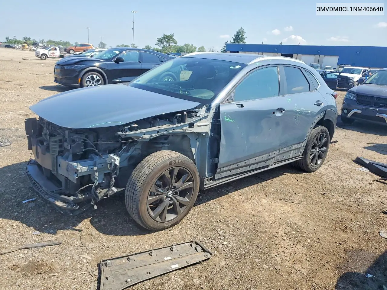2022 Mazda Cx-30 Preferred VIN: 3MVDMBCL1NM406640 Lot: 59329286