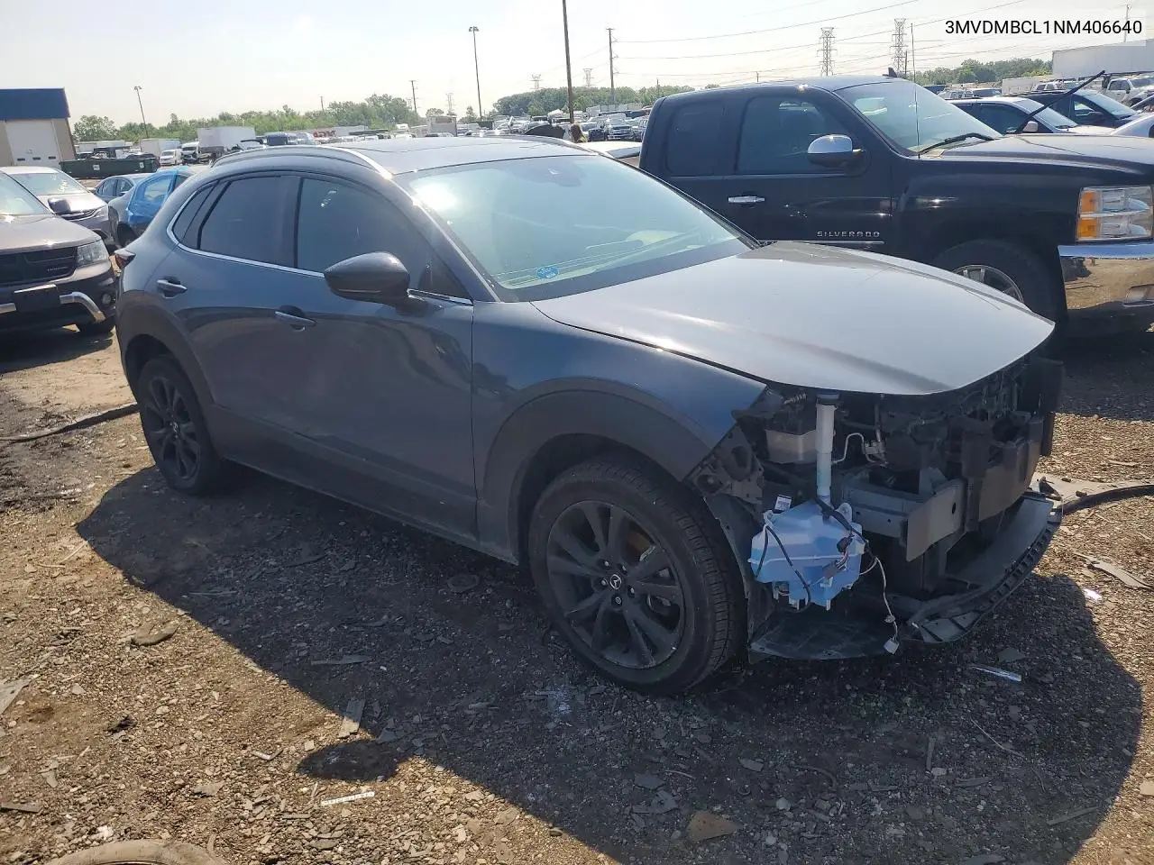 2022 Mazda Cx-30 Preferred VIN: 3MVDMBCL1NM406640 Lot: 59329286
