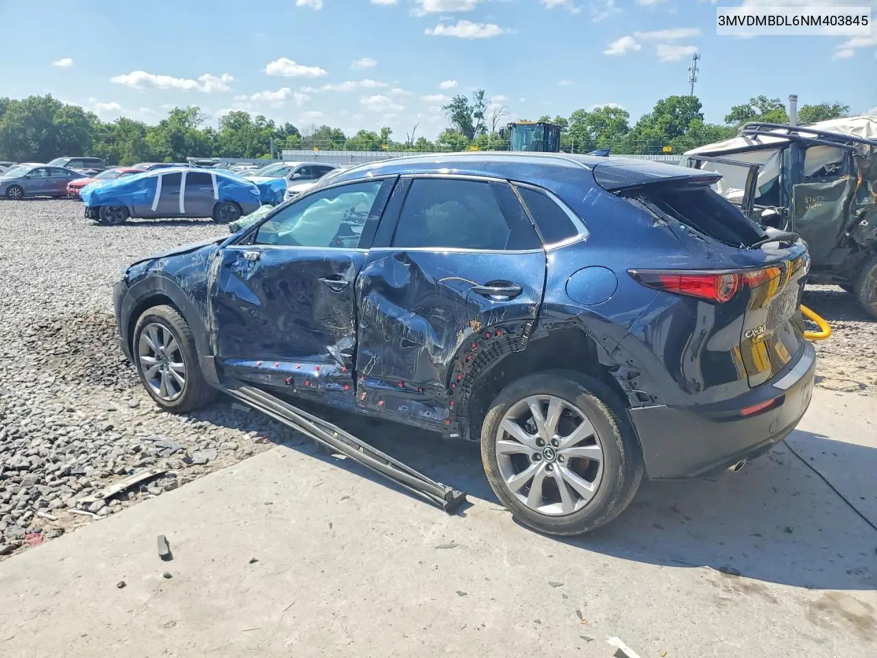 2022 Mazda Cx-30 Premium VIN: 3MVDMBDL6NM403845 Lot: 59672156