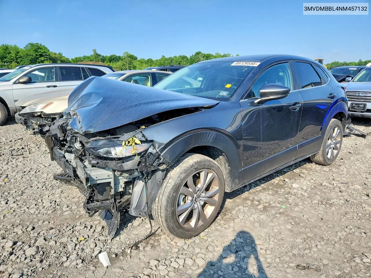 2022 Mazda Cx-30 Select VIN: 3MVDMBBL4NM457132 Lot: 59729556