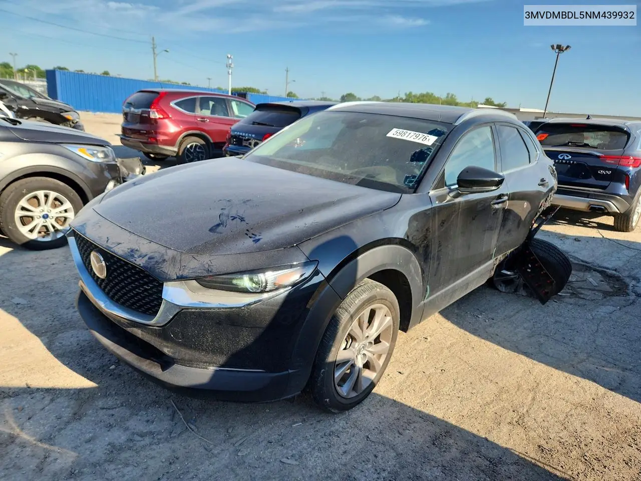 2022 Mazda Cx-30 Premium VIN: 3MVDMBDL5NM439932 Lot: 59817976