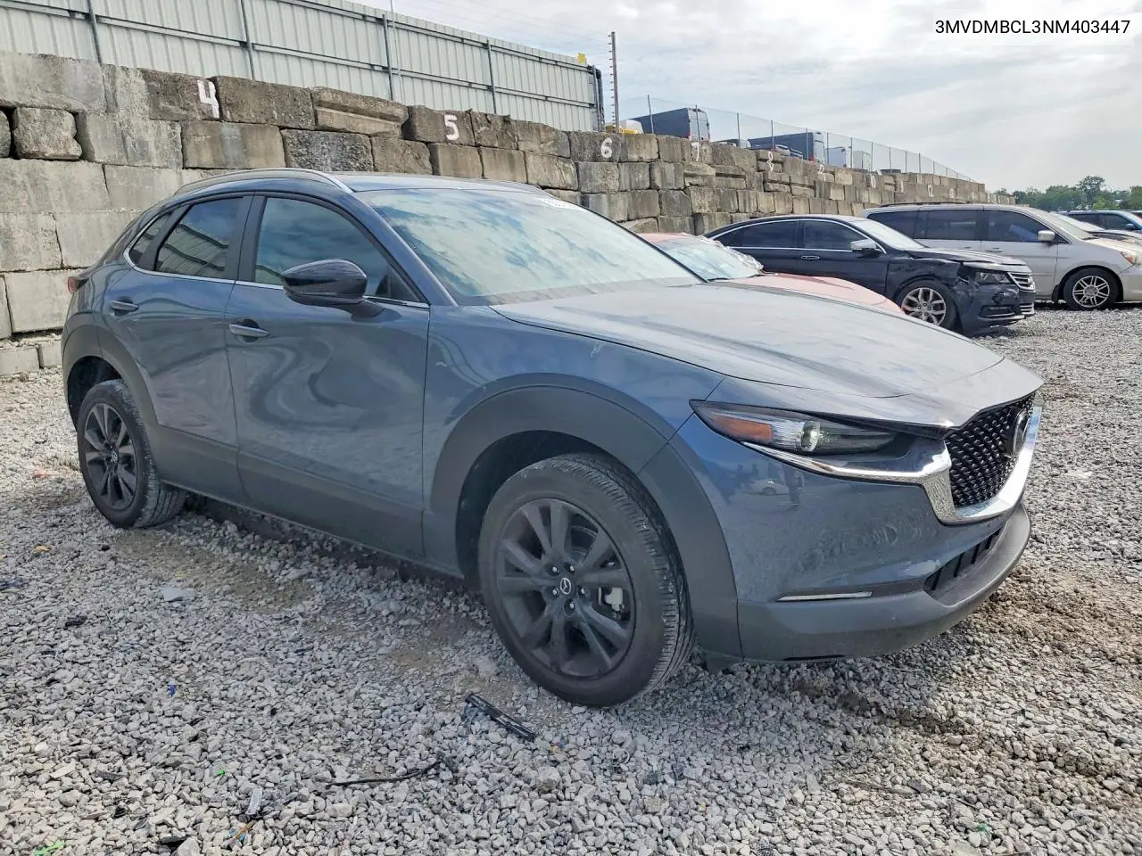 2022 Mazda Cx-30 Preferred VIN: 3MVDMBCL3NM403447 Lot: 60018956