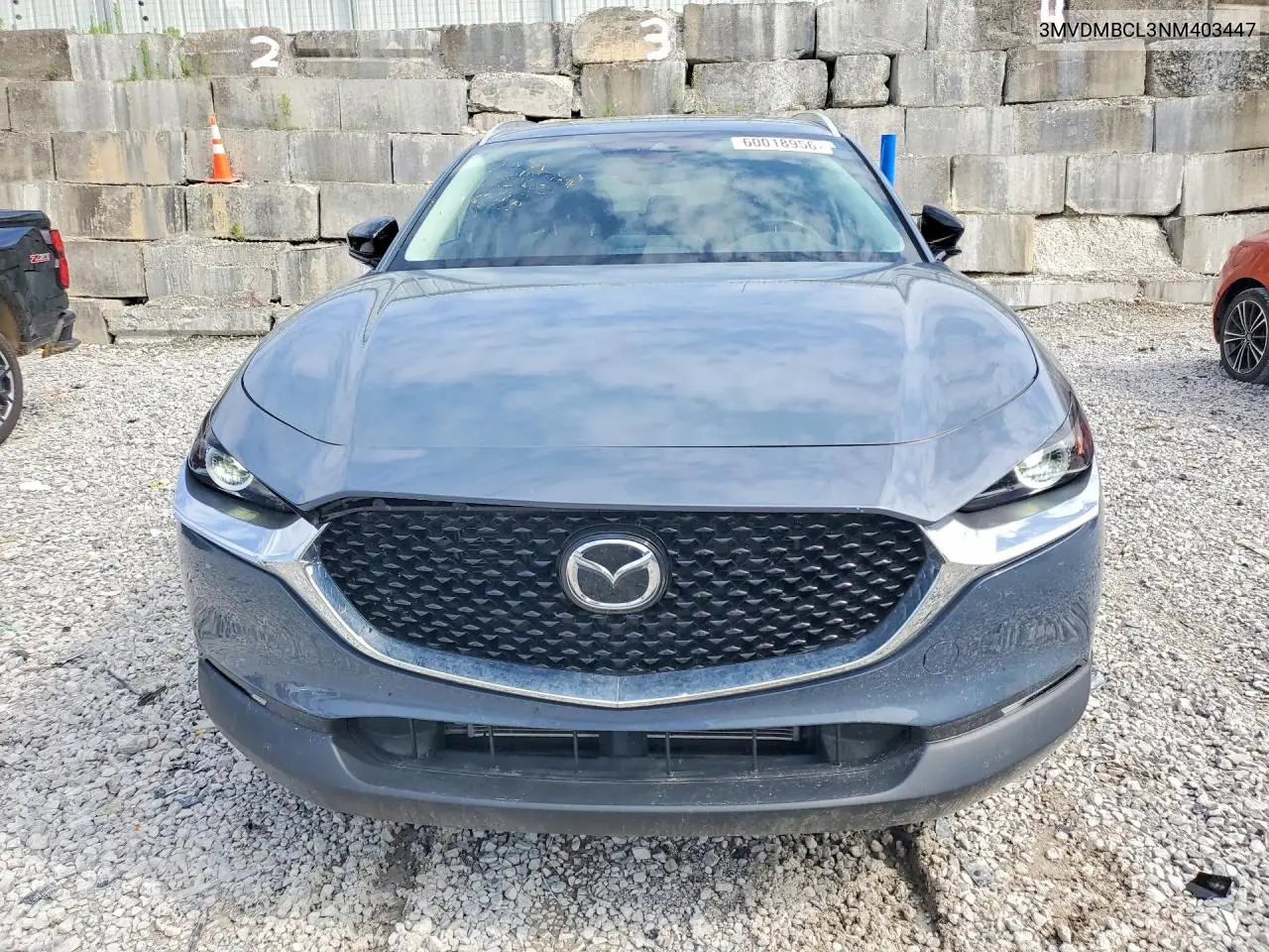 2022 Mazda Cx-30 Preferred VIN: 3MVDMBCL3NM403447 Lot: 60018956