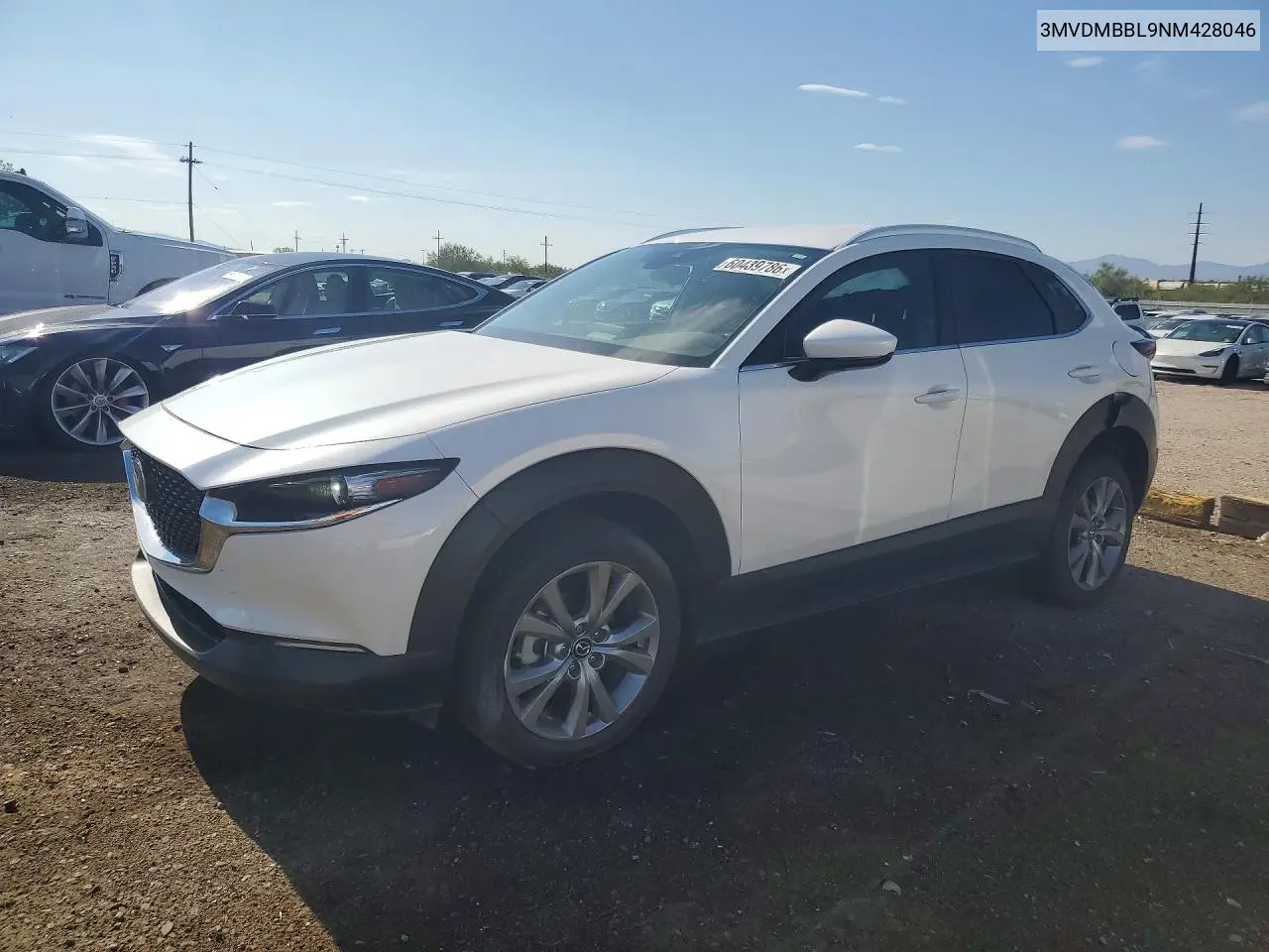2022 Mazda Cx-30 Select VIN: 3MVDMBBL9NM428046 Lot: 60439786