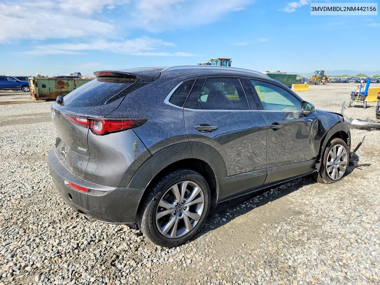 2022 Mazda Cx-30 Premium VIN: 3MVDMBDL2NM442156 Lot: 60511316