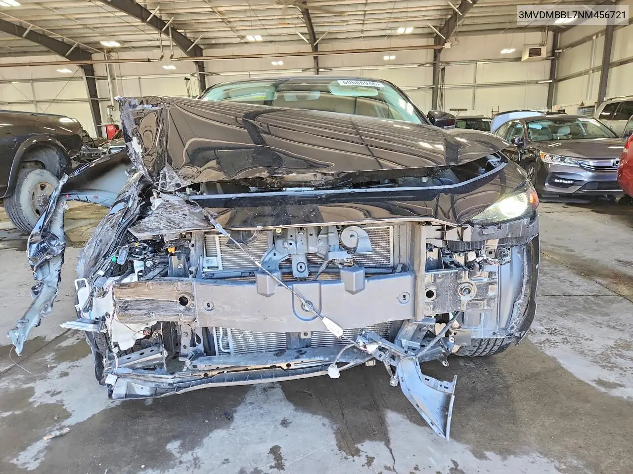 2022 Mazda Cx-30 Select VIN: 3MVDMBBL7NM456721 Lot: 60686946