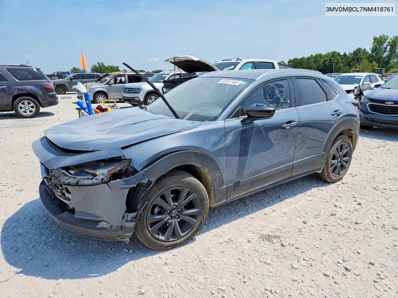 2022 Mazda Cx-30 Preferred VIN: 3MVDMBCL7NM418761 Lot: 60917406