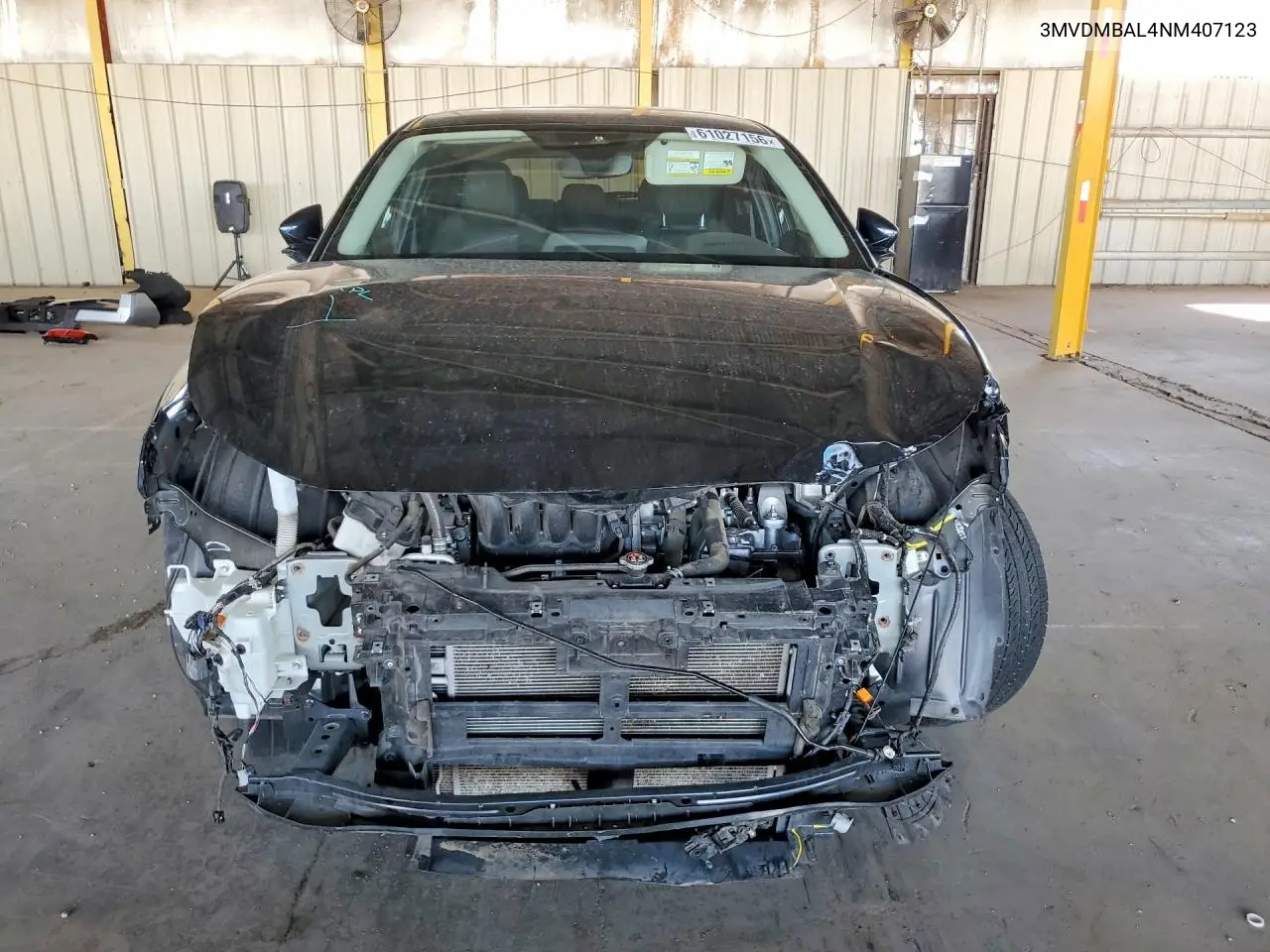 2022 Mazda Cx-30 VIN: 3MVDMBAL4NM407123 Lot: 61027156