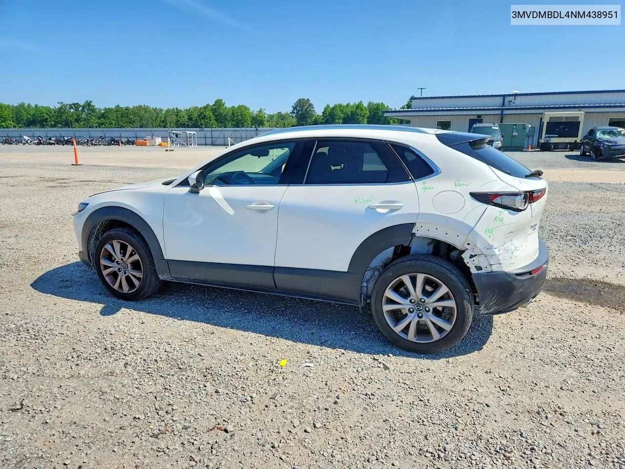 2022 Mazda Cx-30 Premium VIN: 3MVDMBDL4NM438951 Lot: 61160876