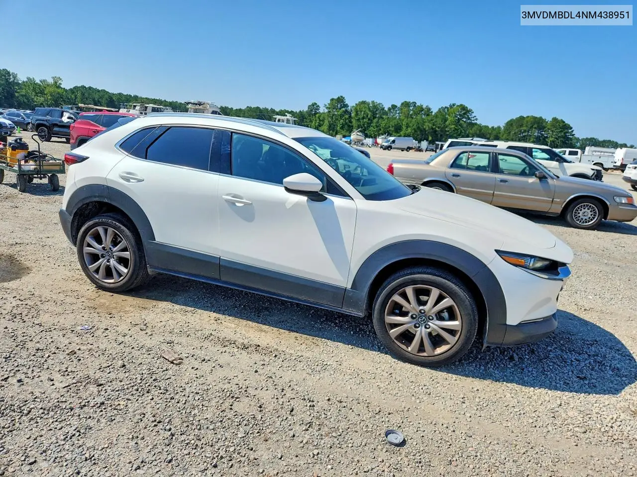 2022 Mazda Cx-30 Premium VIN: 3MVDMBDL4NM438951 Lot: 61160876