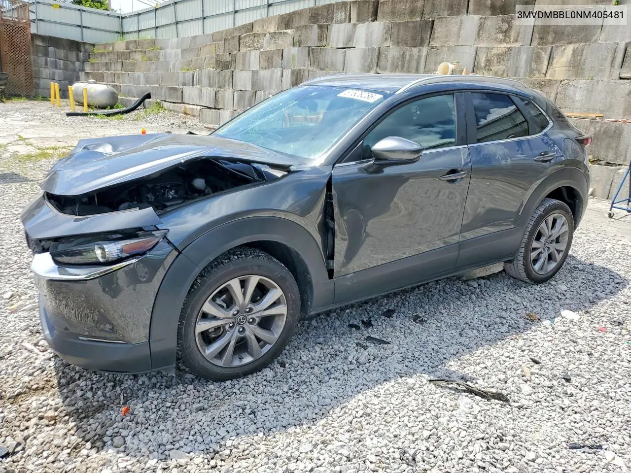 2022 Mazda Cx-30 Select VIN: 3MVDMBBL0NM405481 Lot: 61628286
