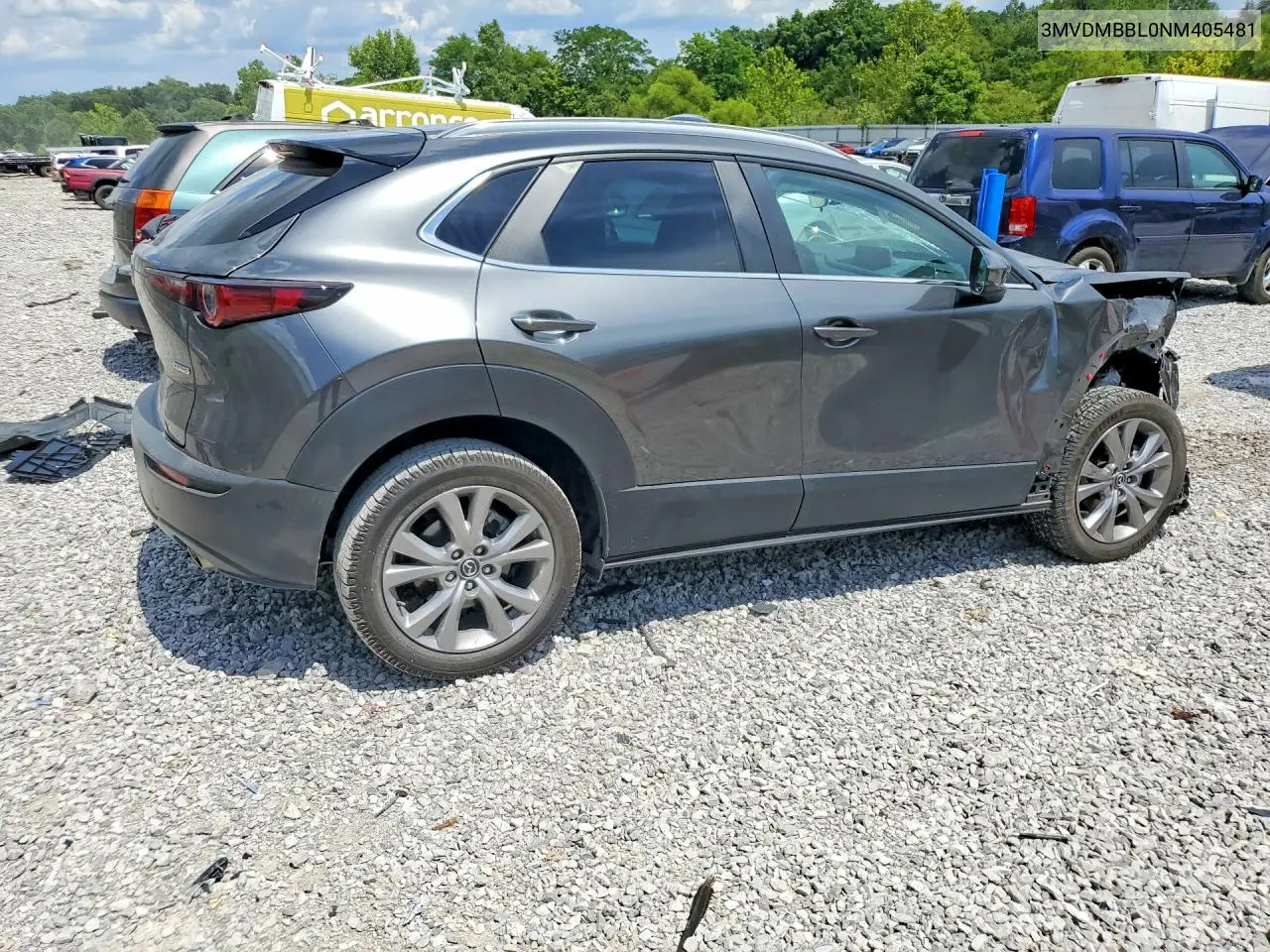 2022 Mazda Cx-30 Select VIN: 3MVDMBBL0NM405481 Lot: 61628286