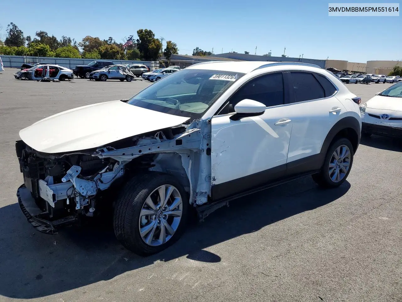 2023 Mazda Cx-30 VIN: 3MVDMBBM5PM551614 Lot: 59011326