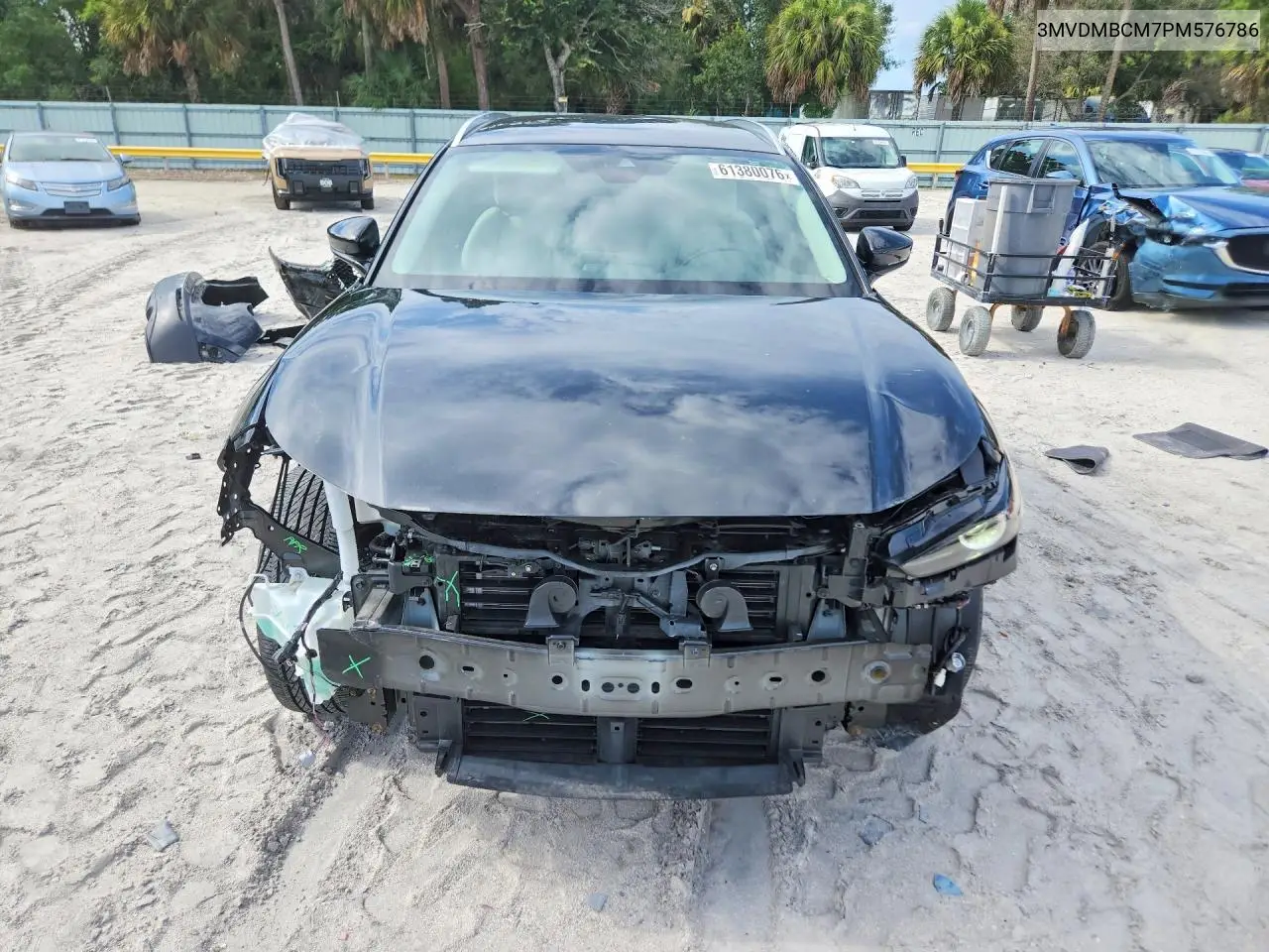 2023 Mazda Cx-30 Preferred VIN: 3MVDMBCM7PM576786 Lot: 61380076