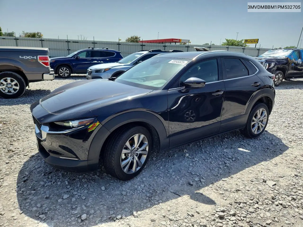 2023 Mazda Cx-30 Select VIN: 3MVDMBBM1PM532705 Lot: 73345525