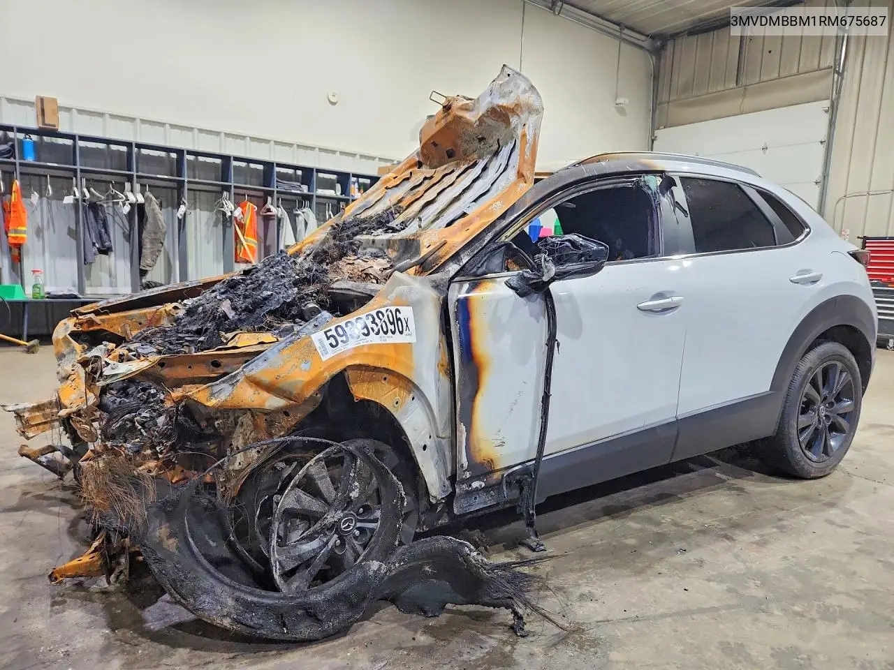 2024 Mazda Cx-30 Select VIN: 3MVDMBBM1RM675687 Lot: 59393896