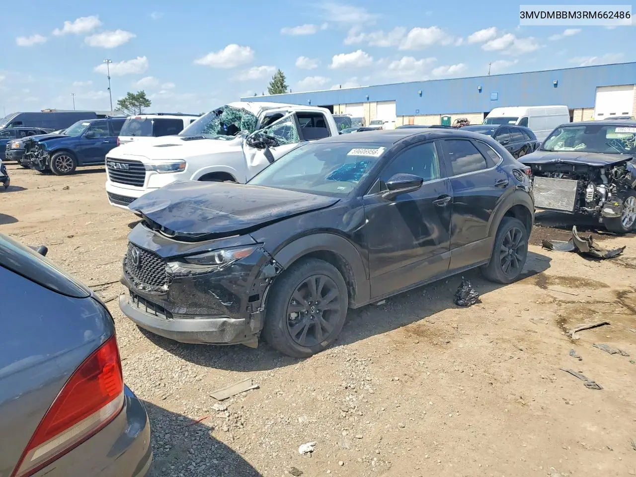 2024 Mazda Cx-30 Select VIN: 3MVDMBBM3RM662486 Lot: 59606956