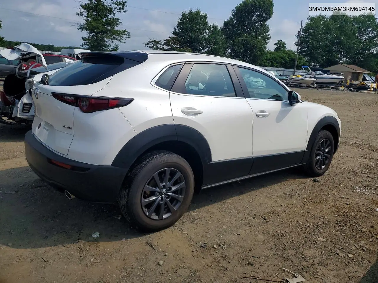 2024 Mazda Cx-30 VIN: 3MVDMBAM3RM694145 Lot: 60235126