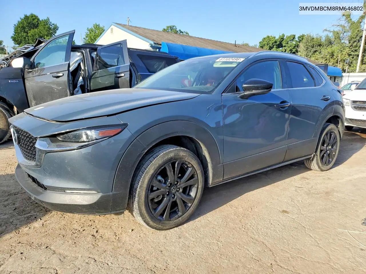 2024 Mazda Cx-30 Preferred VIN: 3MVDMBCM8RM646802 Lot: 61102496