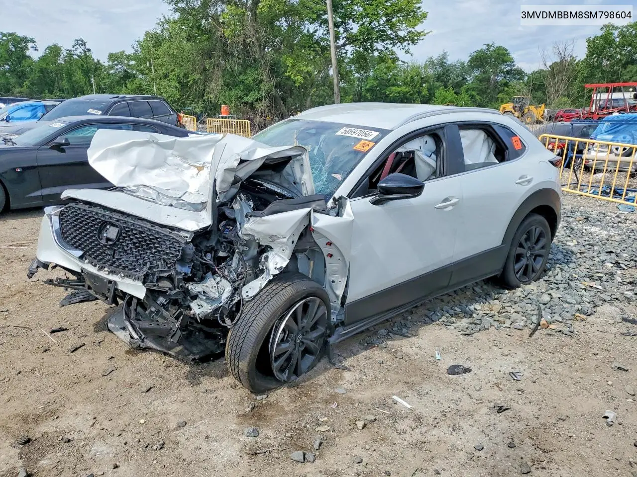 2025 Mazda Cx-30 Select VIN: 3MVDMBBM8SM798604 Lot: 58697056