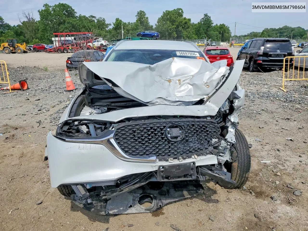 2025 Mazda Cx-30 Select VIN: 3MVDMBBM8SM798604 Lot: 58697056