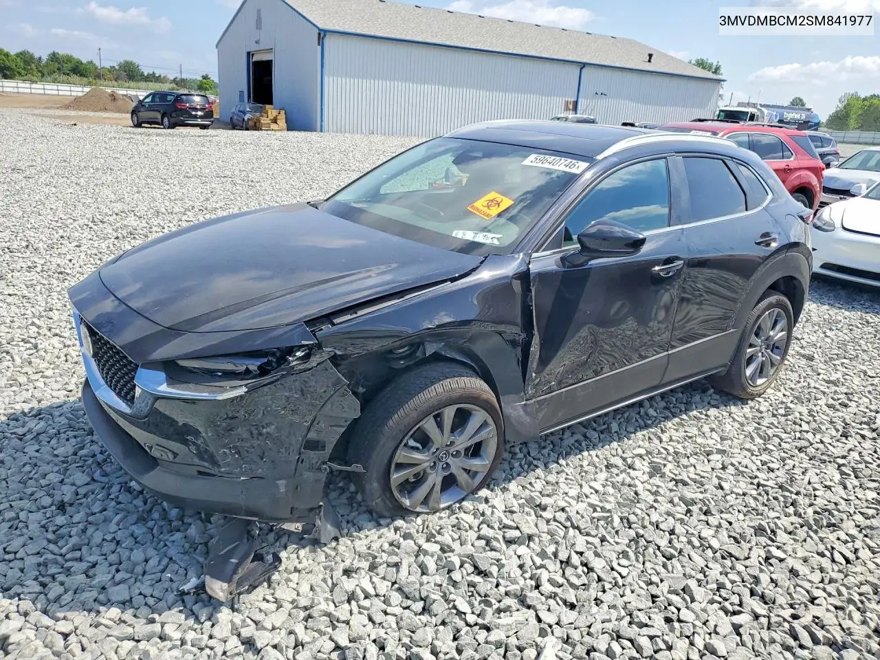2025 Mazda Cx-30 Preferred VIN: 3MVDMBCM2SM841977 Lot: 59640746