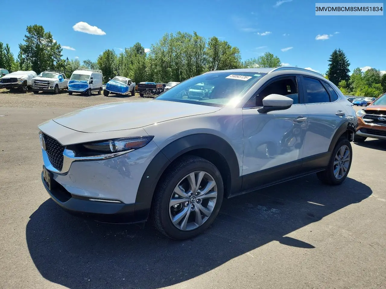 2025 Mazda Cx-30 Preferred VIN: 3MVDMBCM8SM851834 Lot: 59893726
