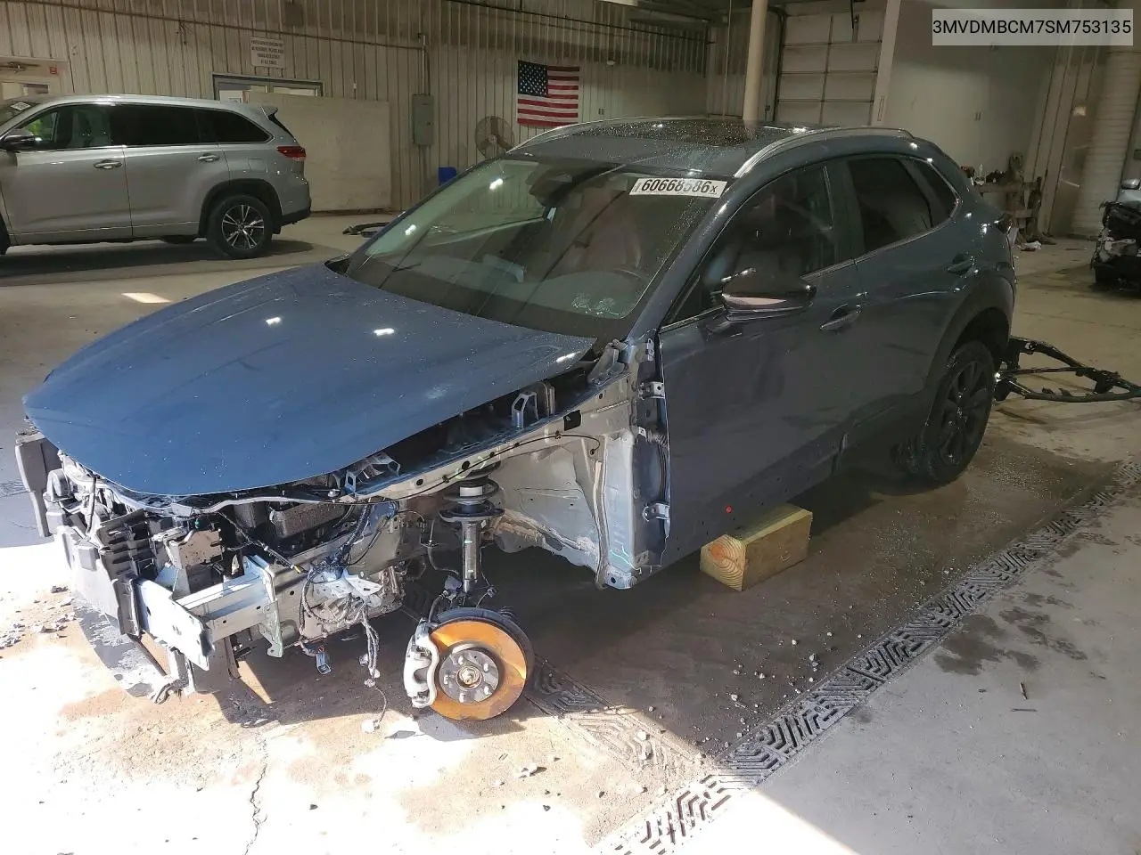 2025 Mazda Cx-30 Preferred VIN: 3MVDMBCM7SM753135 Lot: 60668586