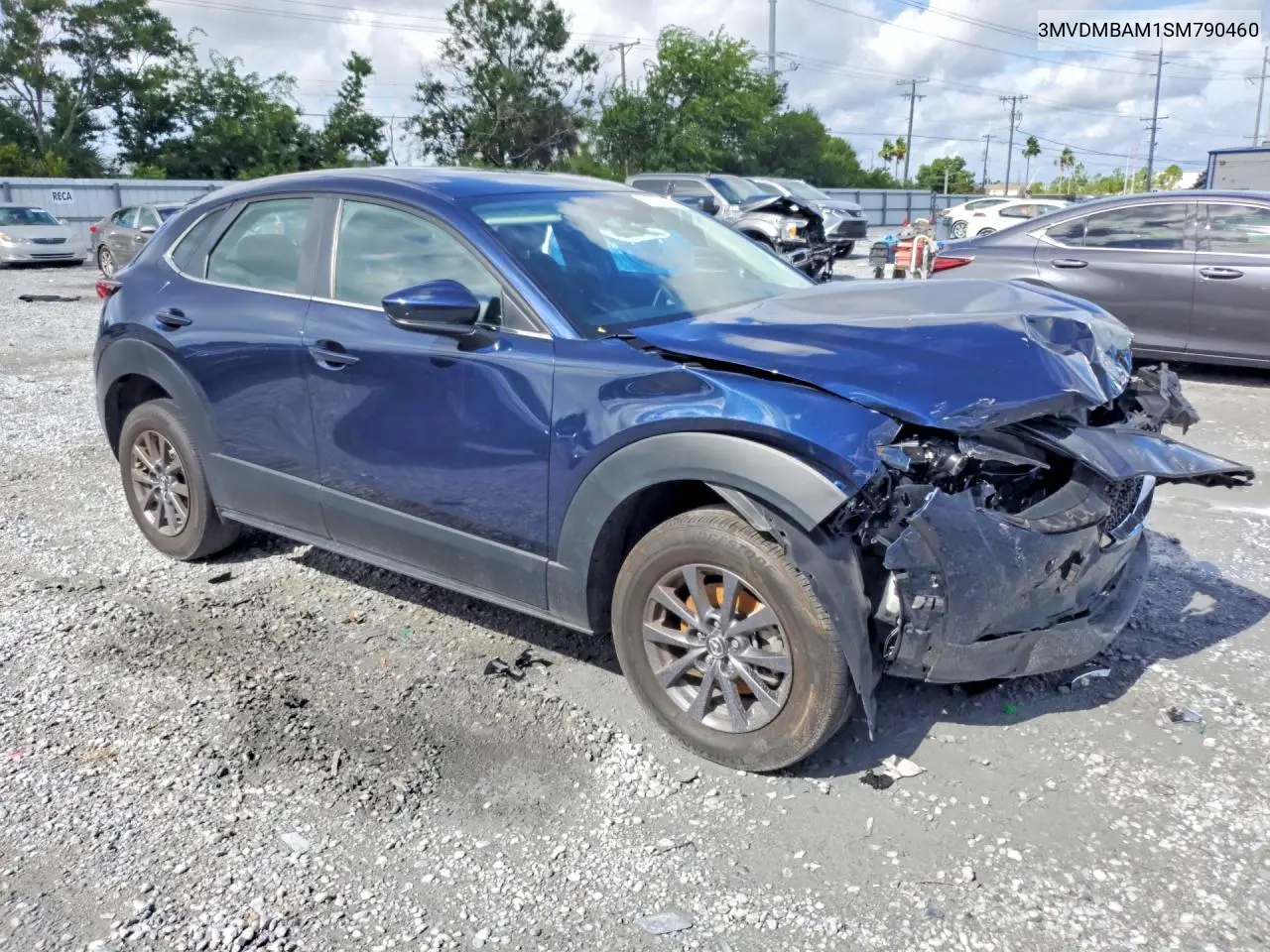 2025 Mazda Cx-30 VIN: 3MVDMBAM1SM790460 Lot: 61004136
