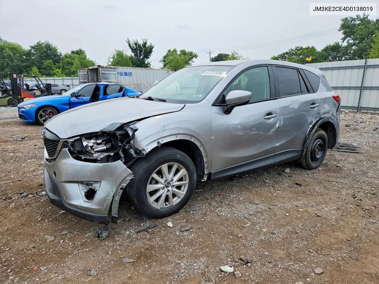 2013 Mazda Cx-5 Touring VIN: JM3KE2CE4D0138019 Lot: 61737036