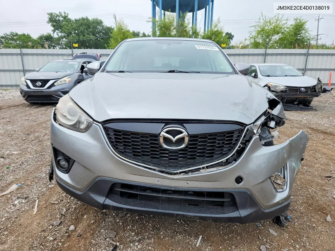 2013 Mazda Cx-5 Touring VIN: JM3KE2CE4D0138019 Lot: 61737036