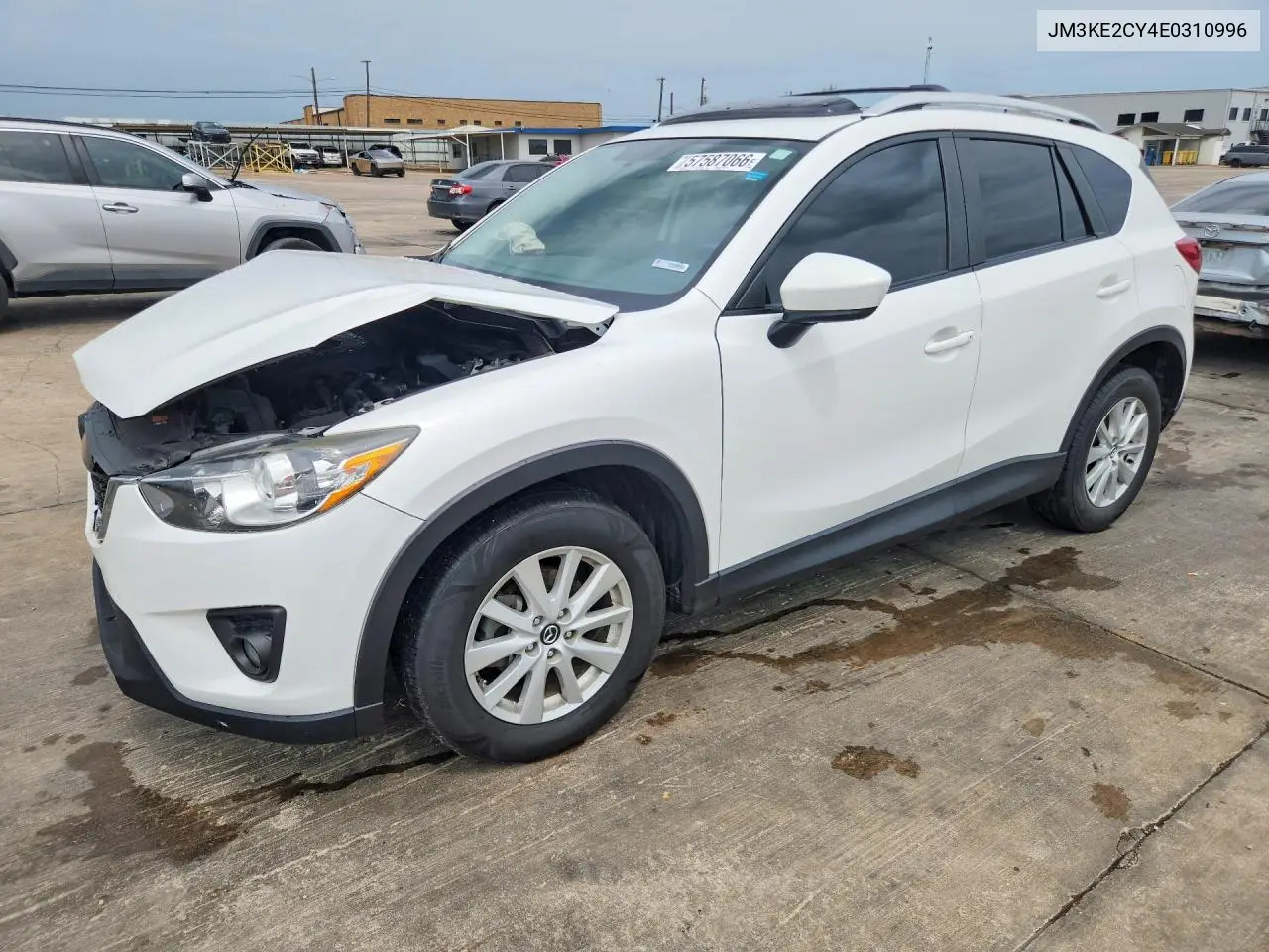 2014 Mazda Cx-5 Touring VIN: JM3KE2CY4E0310996 Lot: 57587066