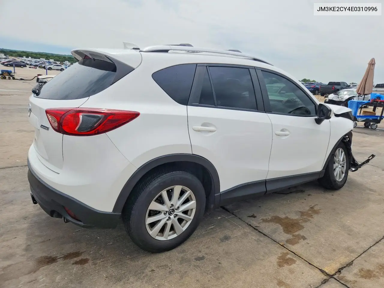 2014 Mazda Cx-5 Touring VIN: JM3KE2CY4E0310996 Lot: 57587066